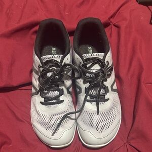 Gray and Black Athletic Shoes
